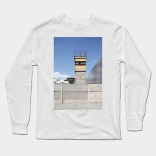 Former watchtower, Berlin Wall Memorial, Bernauer Strasse, Berlin Long Sleeve T-Shirt